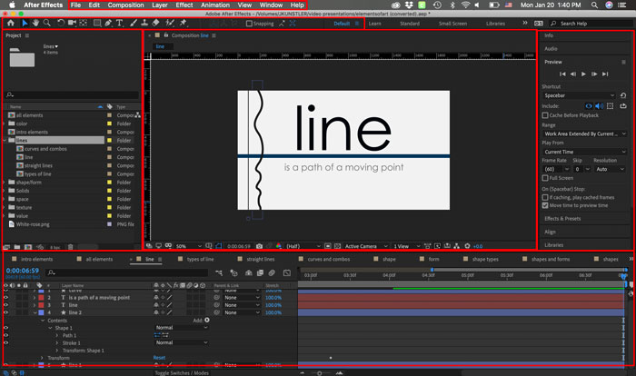 intro to Adove AfterEffects