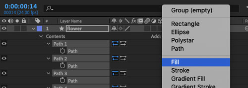 Adobe AfterEffects and Illustrator shape copy/paste