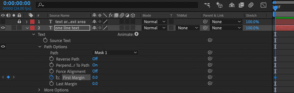 text animation in Adobe AfterEffect