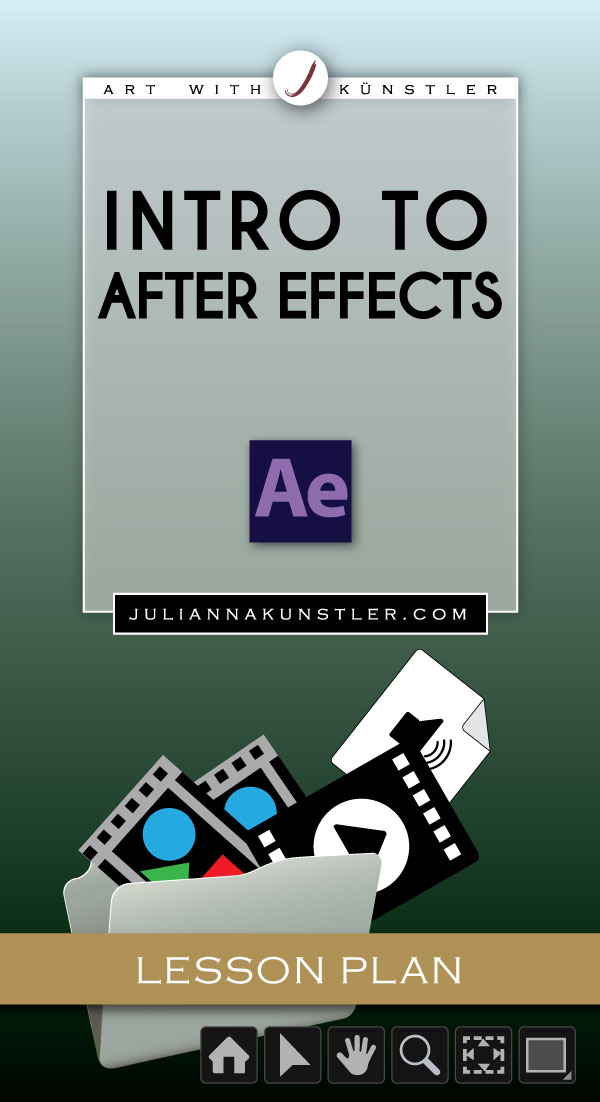 Introduction to Adobe After Effects. Lesson plan for beginners. Computer Graphics assignment.