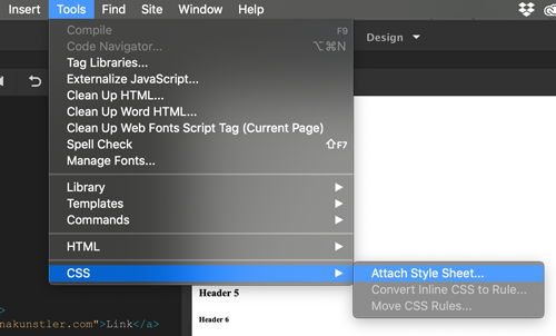 Adobe Dreamweaver: CSS