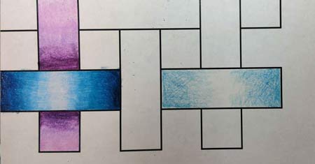 Color Exercise with Grid Paper and Prismacolors – Do Art Better