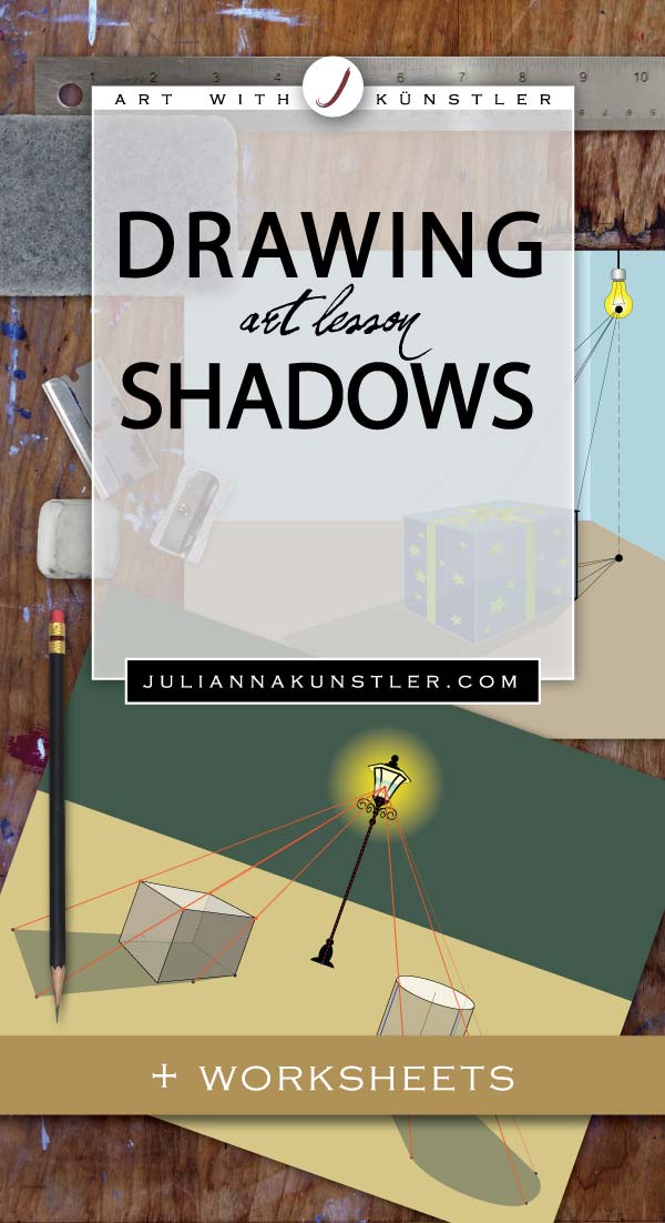 Drawing Drop Shadows Art Lesson