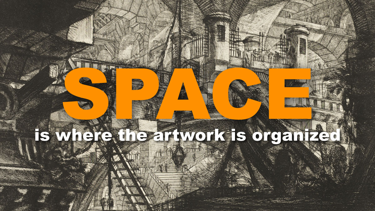 space as an element of art