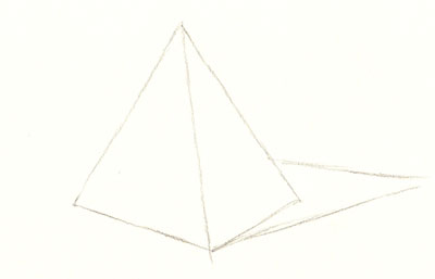 drawing pyramid