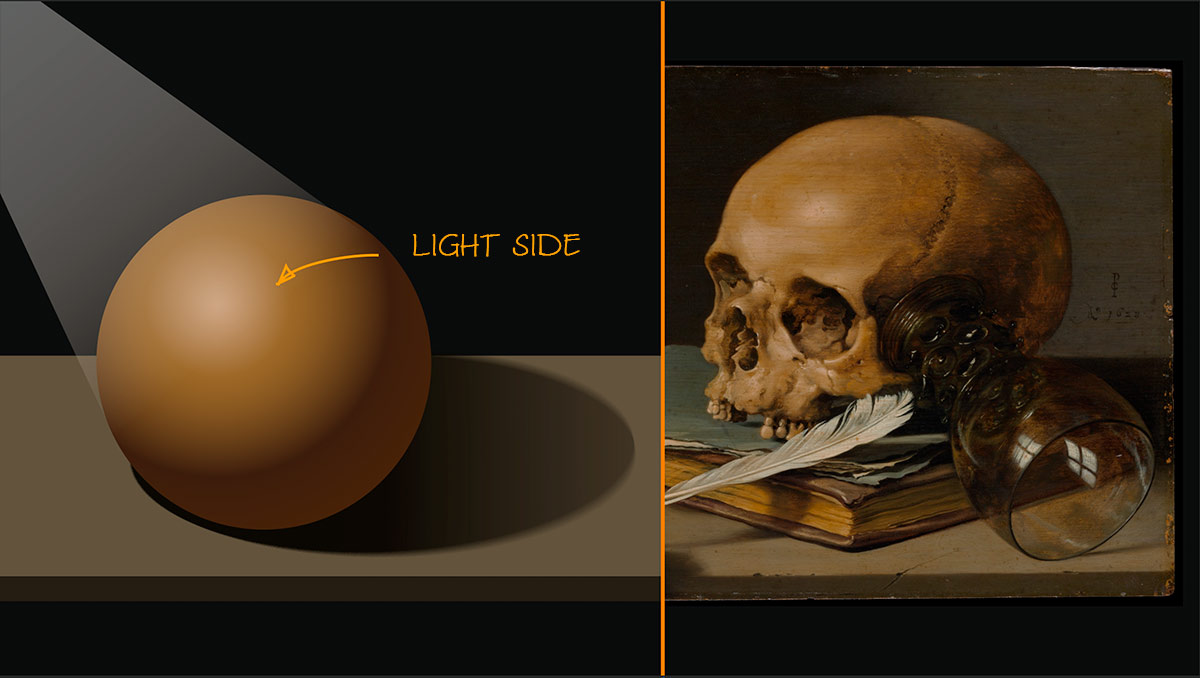 chiaroscuro value pattern