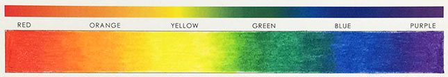 colored pencils spectrum