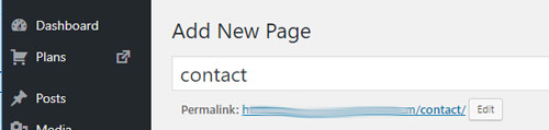 add contact page