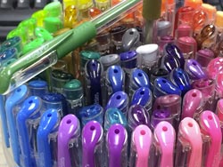 gel pens