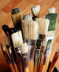 paint brushes