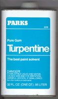 turpentine