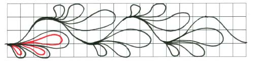 pattern drawing step