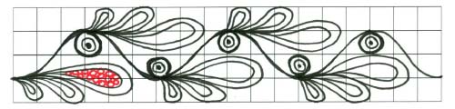 pattern drawing step