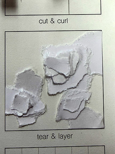paper sculpture technique