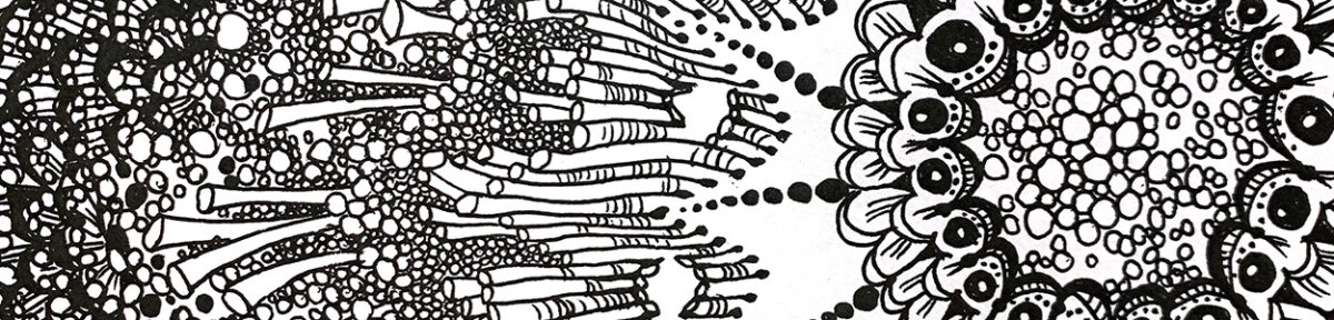 line tangles and patterns