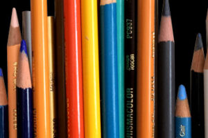 colored pencils