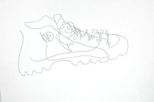 blind drawing