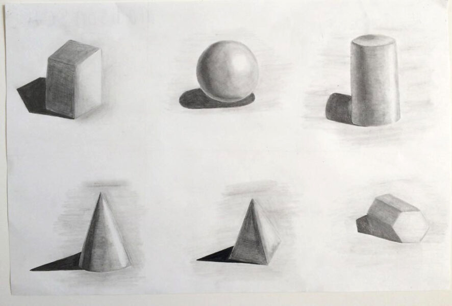 shading d forms