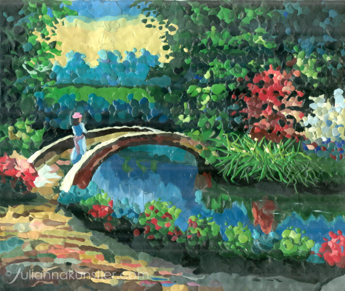 polymer clay painting