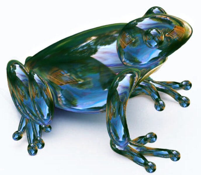 bubble frog