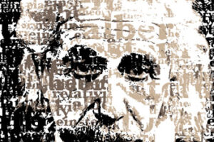 typography portrait