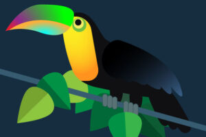 vector toucan
