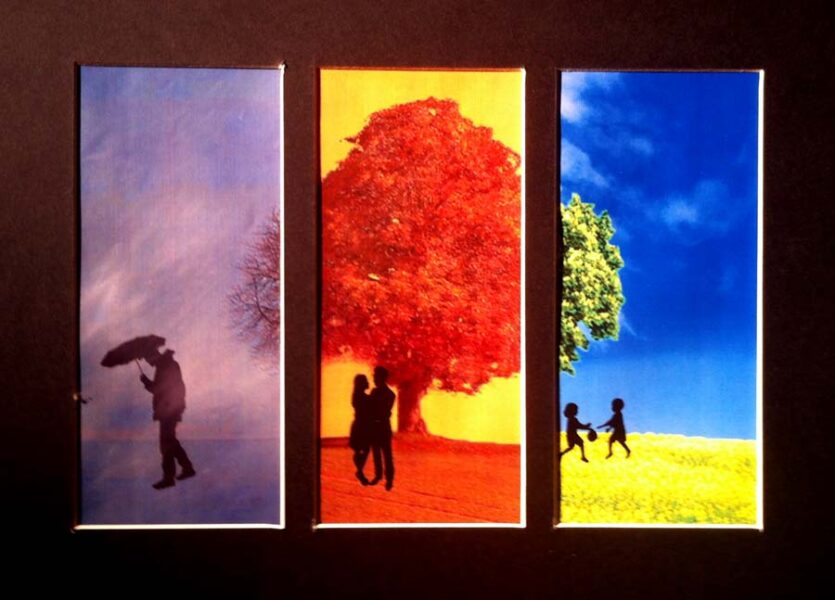 emotions triptych