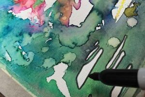 abstract watercolor