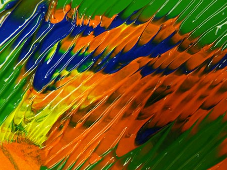 paint closeup